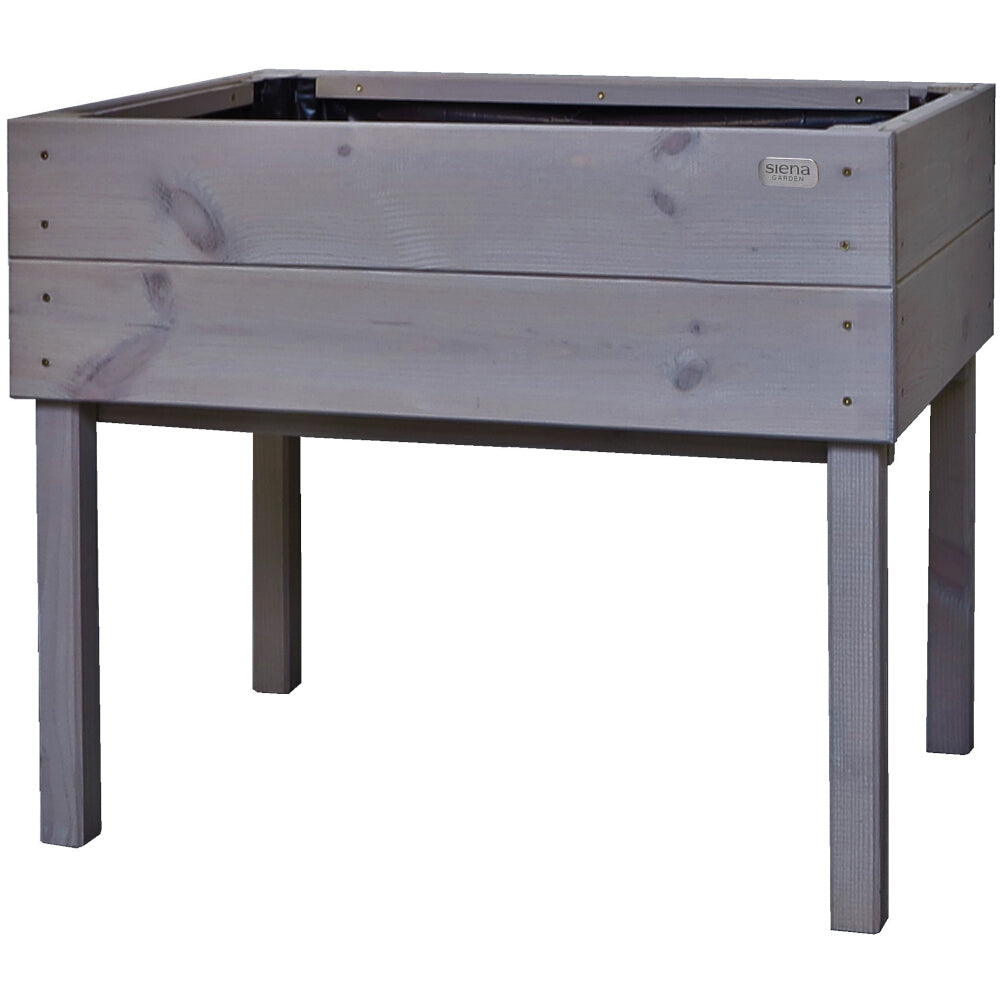 SIENA GARDEN Kinderhochbeet Fiete 80×40 cm – höhenverstellbares Hochbeet für Kinder