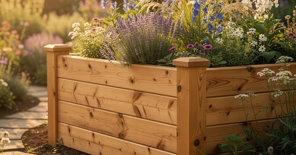 SIENA GARDEN Hochbeet Ella mit KDI-Impraegnierung fuer maximale Haltbarkeit