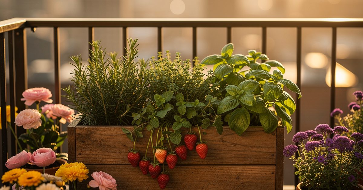 Hochbeet-Ratgeber fuer den Balkon - platzsparende Loesungen und Tipps