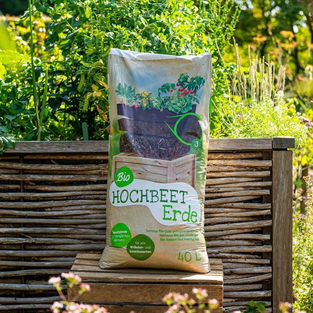 Floragard Bio Hochbeeterde – Produktfoto des Händlers