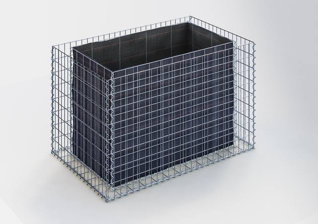 Gabiona Gabionen-Hochbeet 130 × 80 × 80 cm – Produktfoto des Händlers