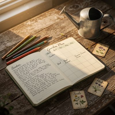 Hochbeet bepflanzen - Jahresplan fuer alle Saisons Hochbeet bepflanzen Jahresplan - Setzlinge werden in fruchtbare Hochbeeterde gepflanzt