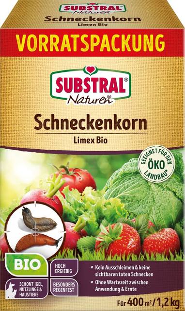 Substral Naturen Schneckenkorn Limex Bio 1,2 kg – Produktfoto des Händlers