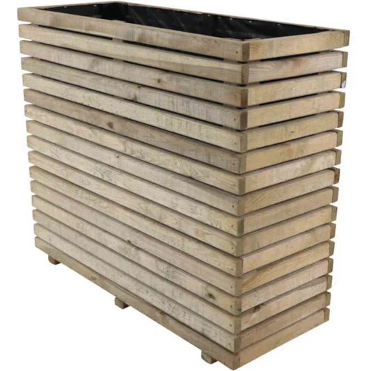 SIENA GARDEN Hochbeet Ella 100x40x90 cm Kiefer KDI Lamellen-Optik