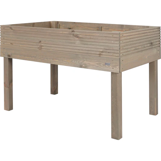SIENA GARDEN Hochbeet Maxi 119x75x79 cm Kiefer FSC grau groesste Pflanzflaeche